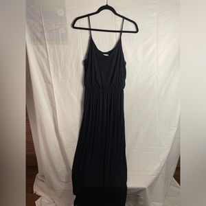 Lush Black Maxi Dress